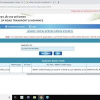 pune rto rc smart card tracking|rto rc application status.